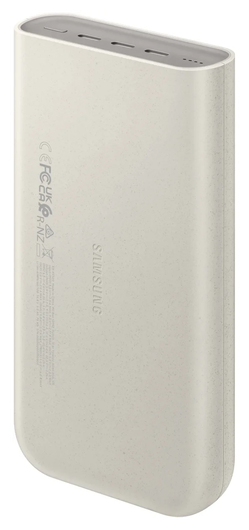 Originele Samsung 45W Fast Charge Trio USB-C Powerbank 20.000 mAh Duo Pack Beige afbeelding 9