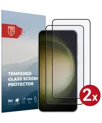 Rosso Samsung Galaxy S23 Plus 9H Tempered Glass 2-pack afbeelding