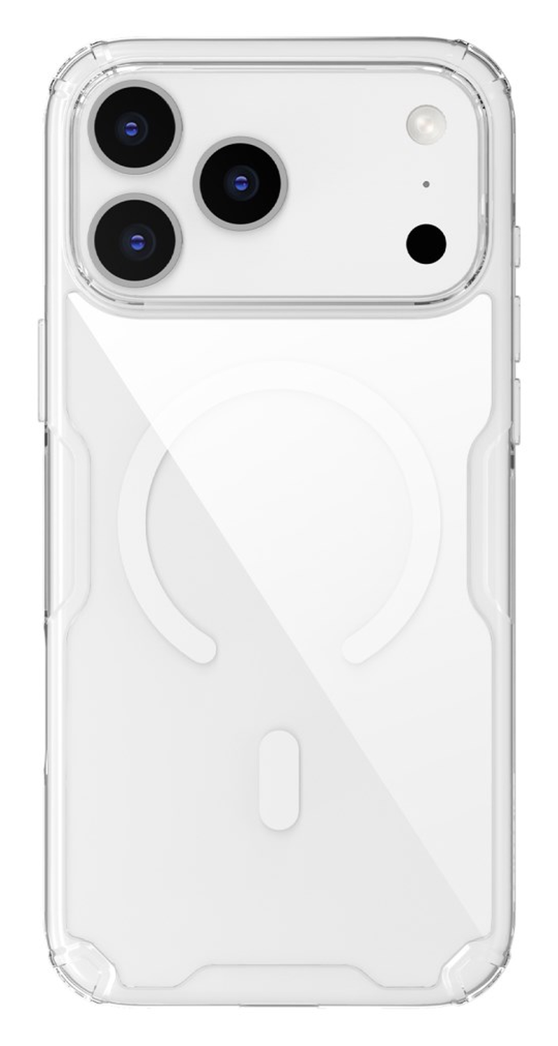 Nillkin Nature TPU Pro iPhone 17 Pro Hoesje MagSafe Transparant afbeelding 1
