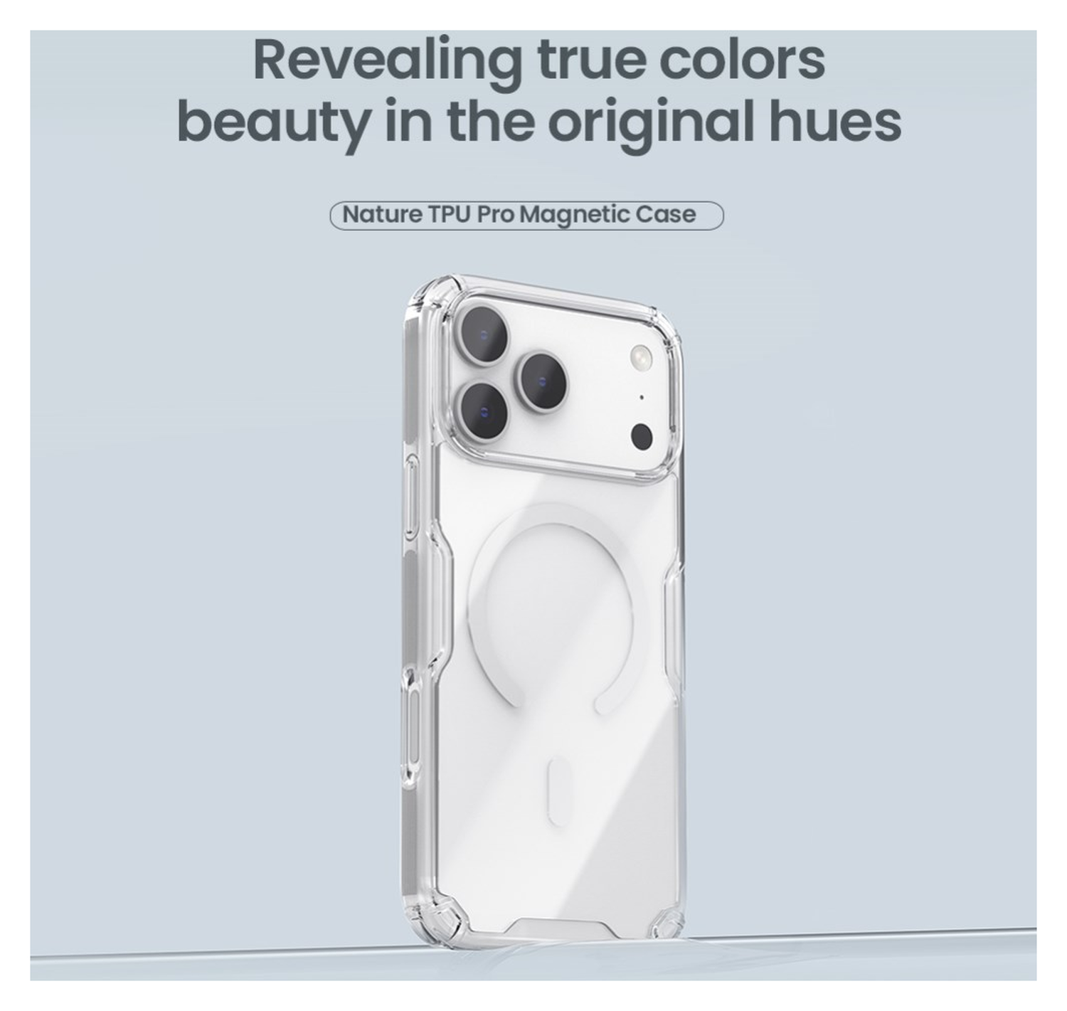 Nillkin Nature TPU Pro iPhone 17 Pro Hoesje MagSafe Transparant afbeelding 3