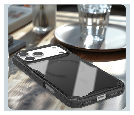 Nillkin Nature TPU Pro iPhone 17 Pro Hoesje MagSafe Transparant afbeelding 10