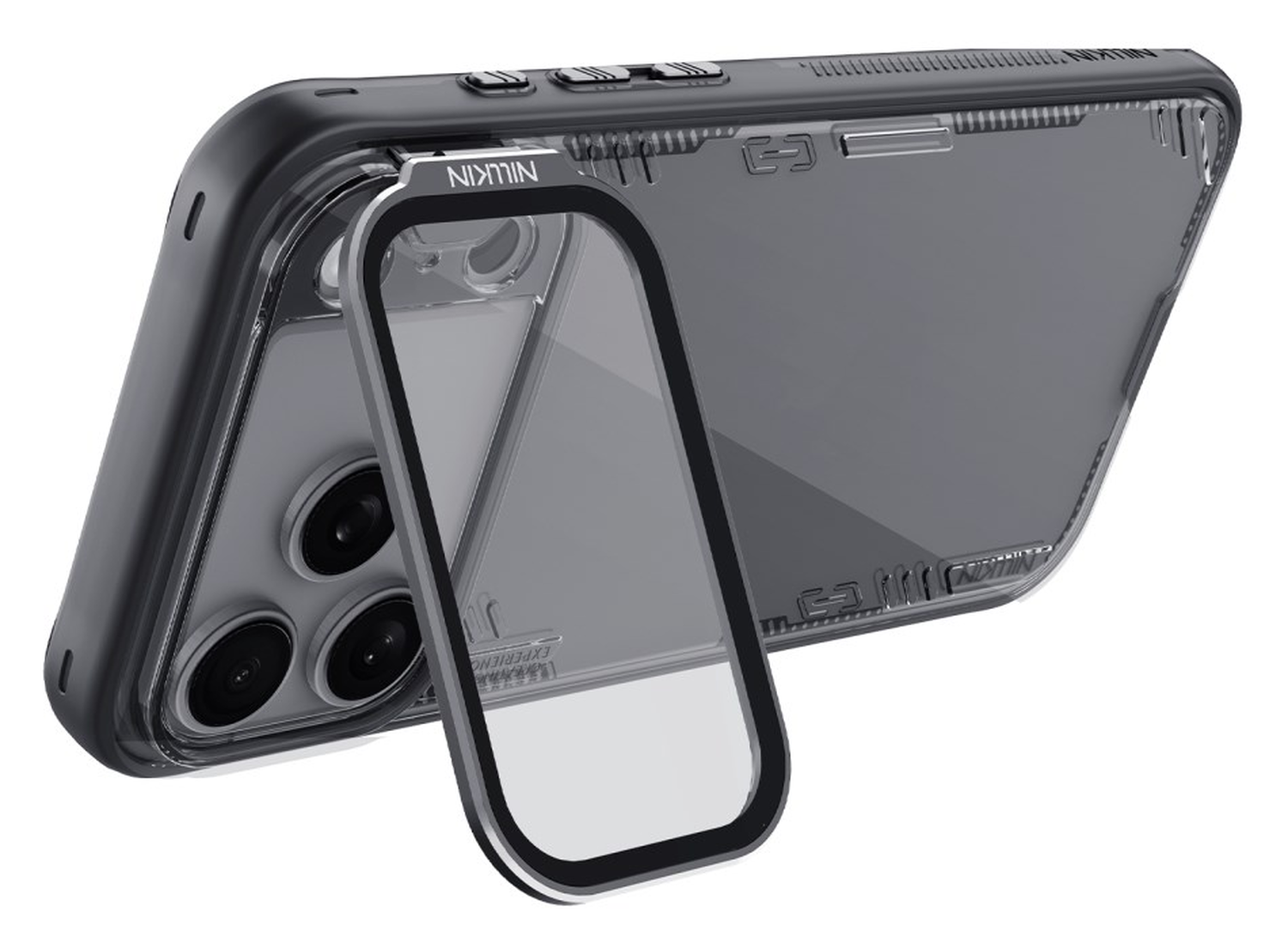 Nillkin IceBlade Prop iPhone 17 Pro Max Hoesje MagSafe Back Cover Zwart afbeelding 14