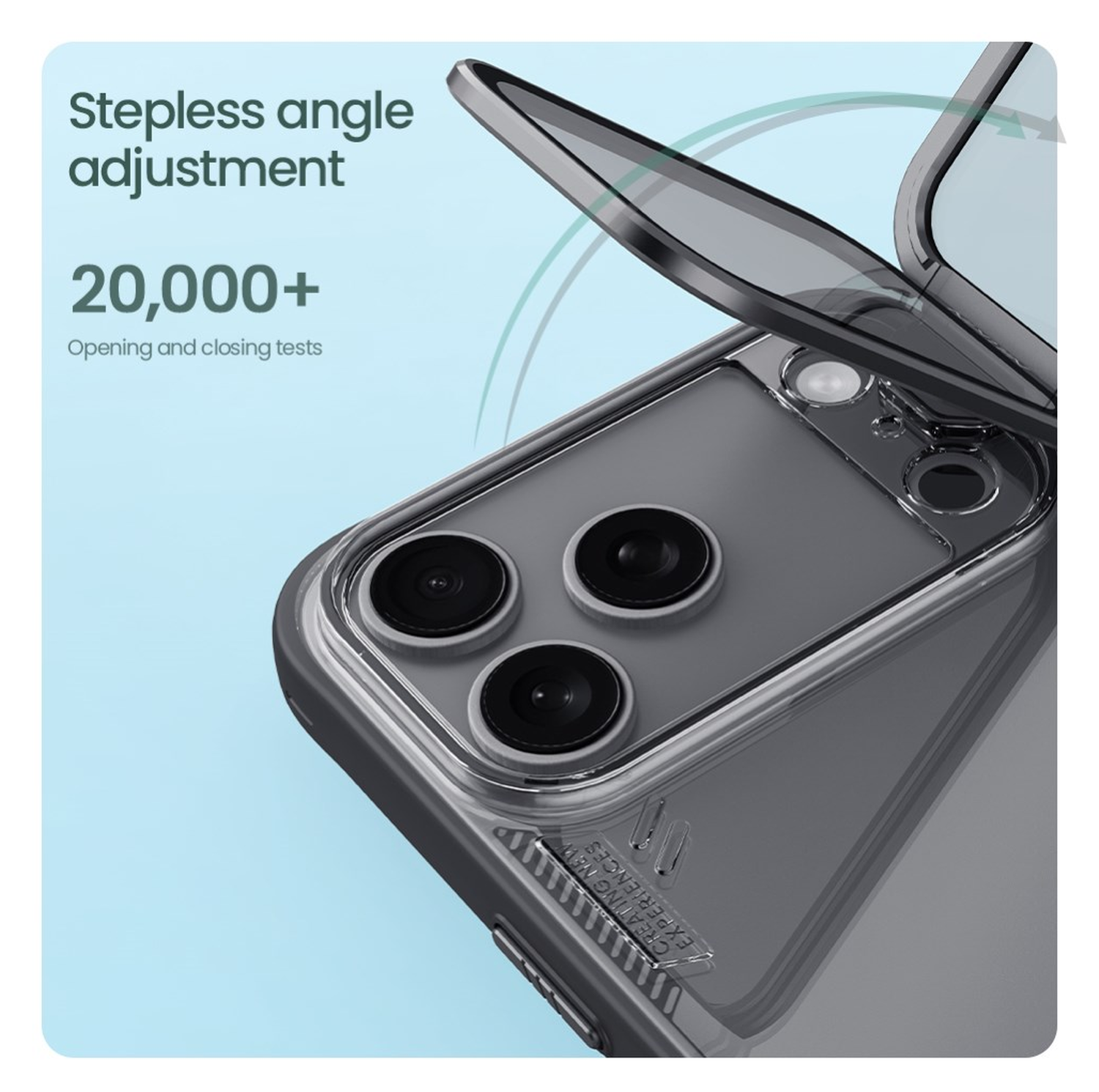 Nillkin IceBlade Prop iPhone 17 Pro Max Hoesje MagSafe Back Cover Zwart afbeelding 5