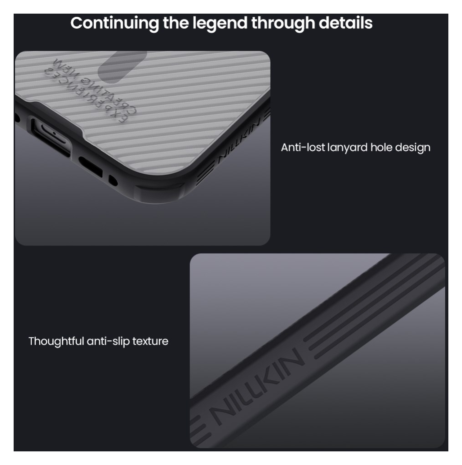 Nillkin CamShield MagSafe iPhone 17 Hoesje Camera Slider Transparant Zwart afbeelding 11