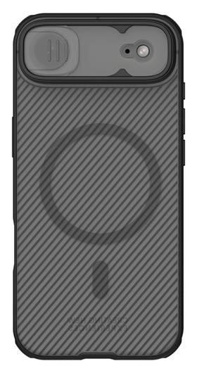 Nillkin CamShield MagSafe iPhone Air Hoesje Camera Slider Transparant Zwart afbeelding 1