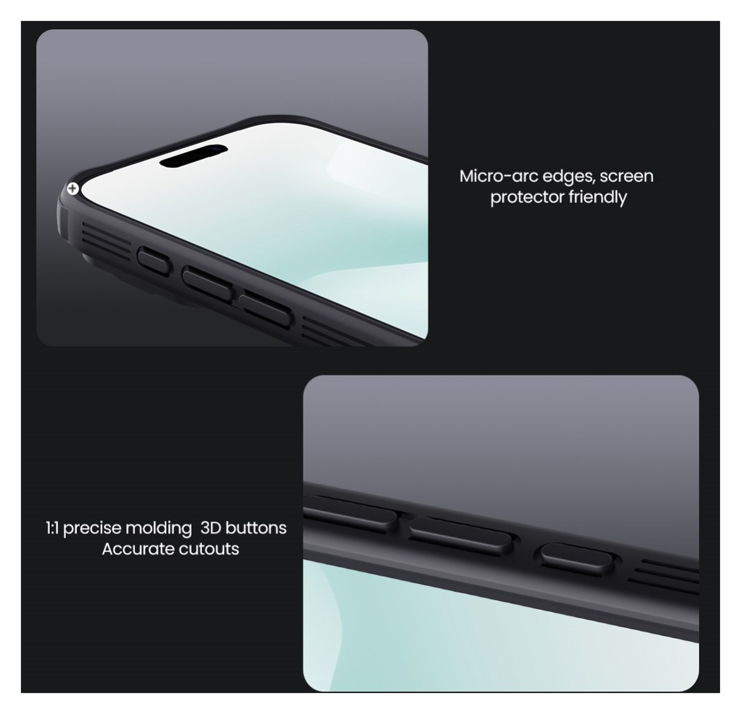 Nillkin CamShield MagSafe iPhone 17 Pro Hoesje Camera Slider Zwart afbeelding 10