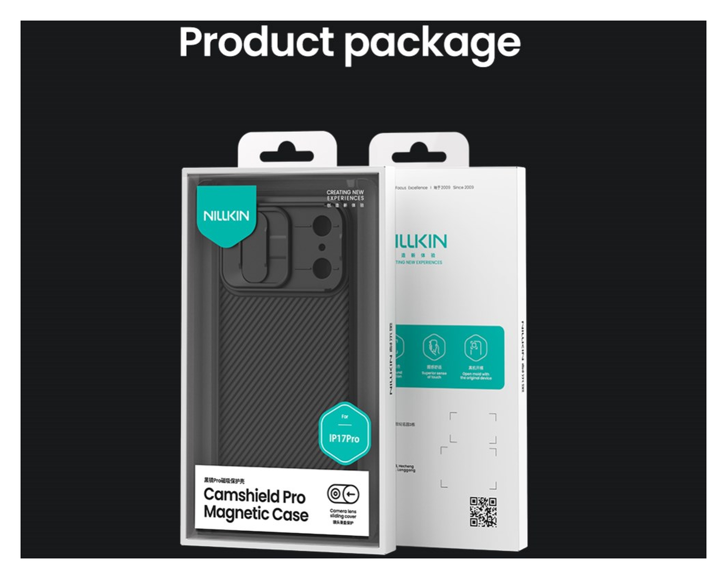 Nillkin CamShield MagSafe iPhone 17 Pro Hoesje Camera Slider Zwart afbeelding 18