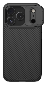 Nillkin CamShield MagSafe iPhone 17 Pro Hoesje Camera Slider Zwart