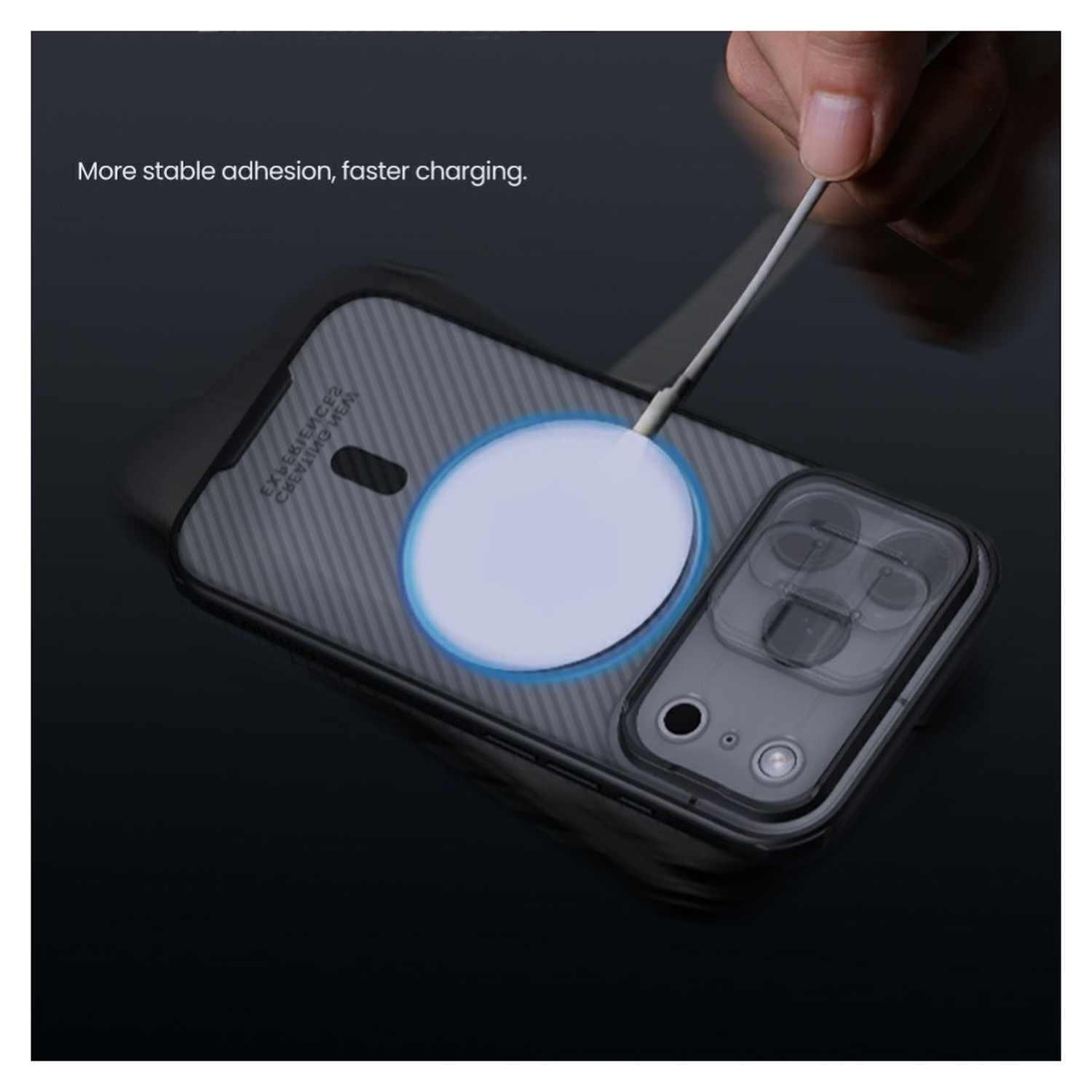 Nillkin CamShield MagSafe iPhone 17 Pro Hoesje Camera Slider Transparant Zwart afbeelding 11