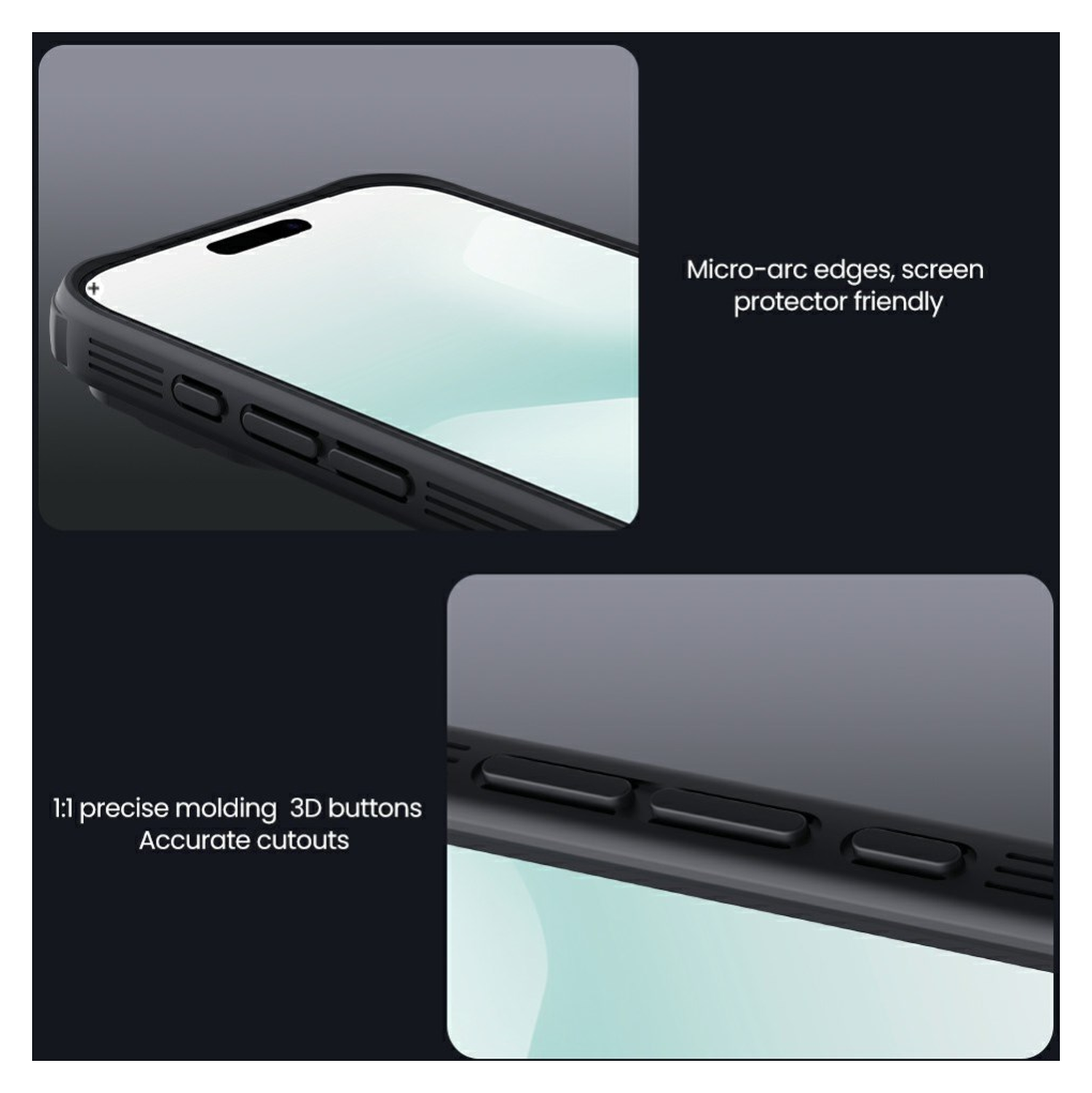 Nillkin CamShield MagSafe iPhone 17 Pro Hoesje Camera Slider Transparant Zwart afbeelding 13