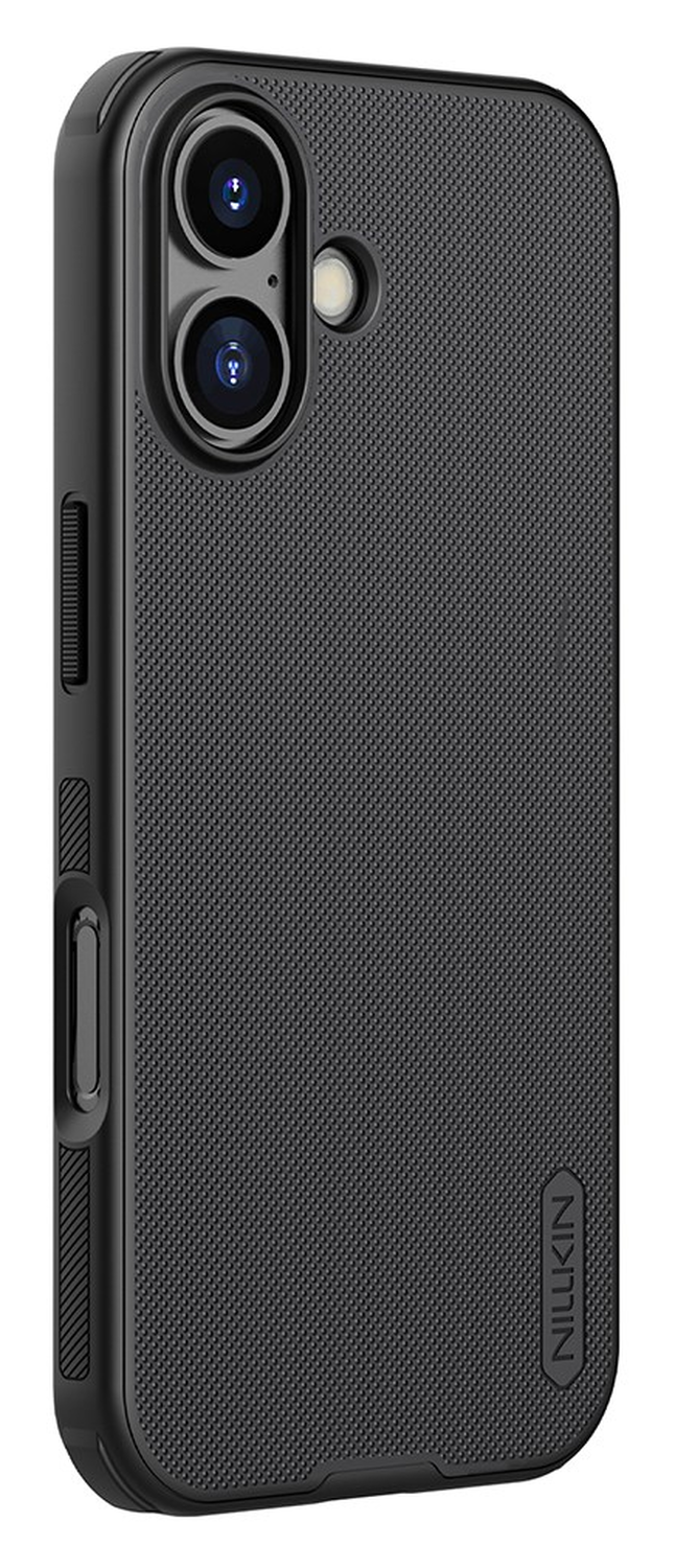 Nillkin Frosted Shield iPhone 17 Hoesje MagSafe Back Cover Zwart afbeelding 2