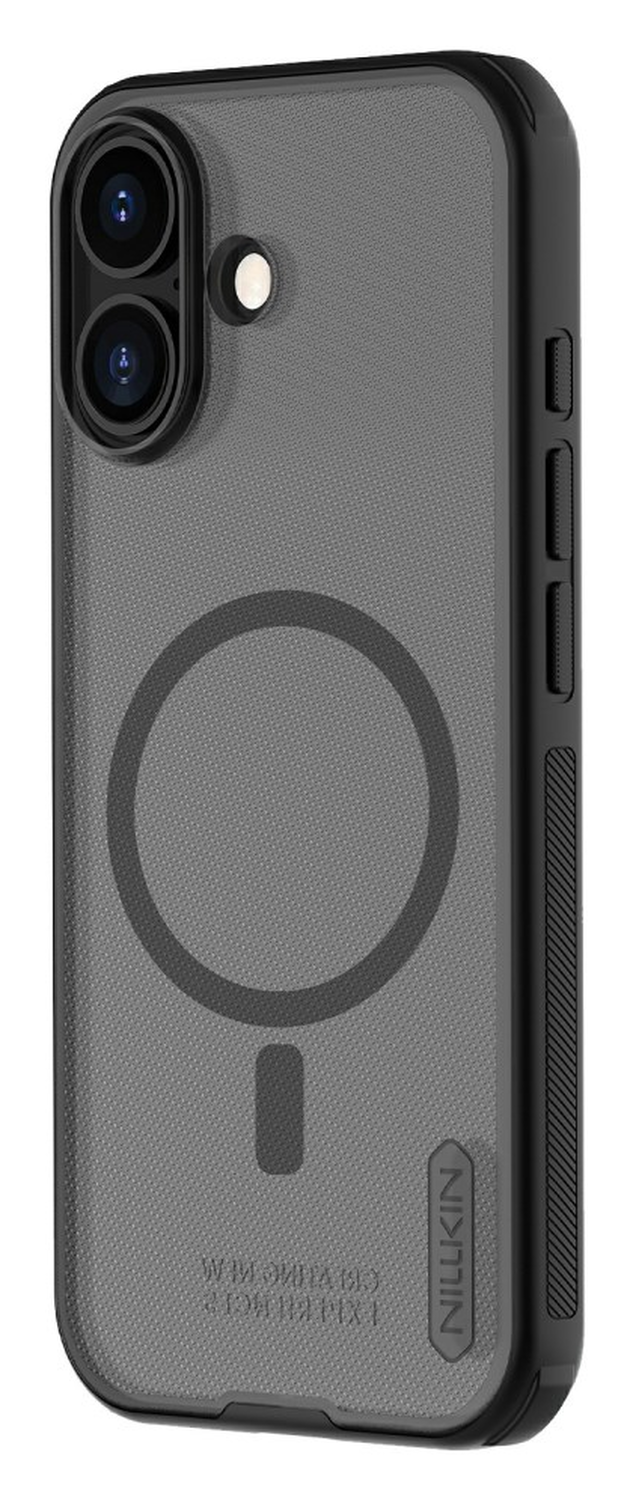 Nillkin Frosted Shield iPhone 17 Hoesje MagSafe Back Cover Transparant Zwart afbeelding 11