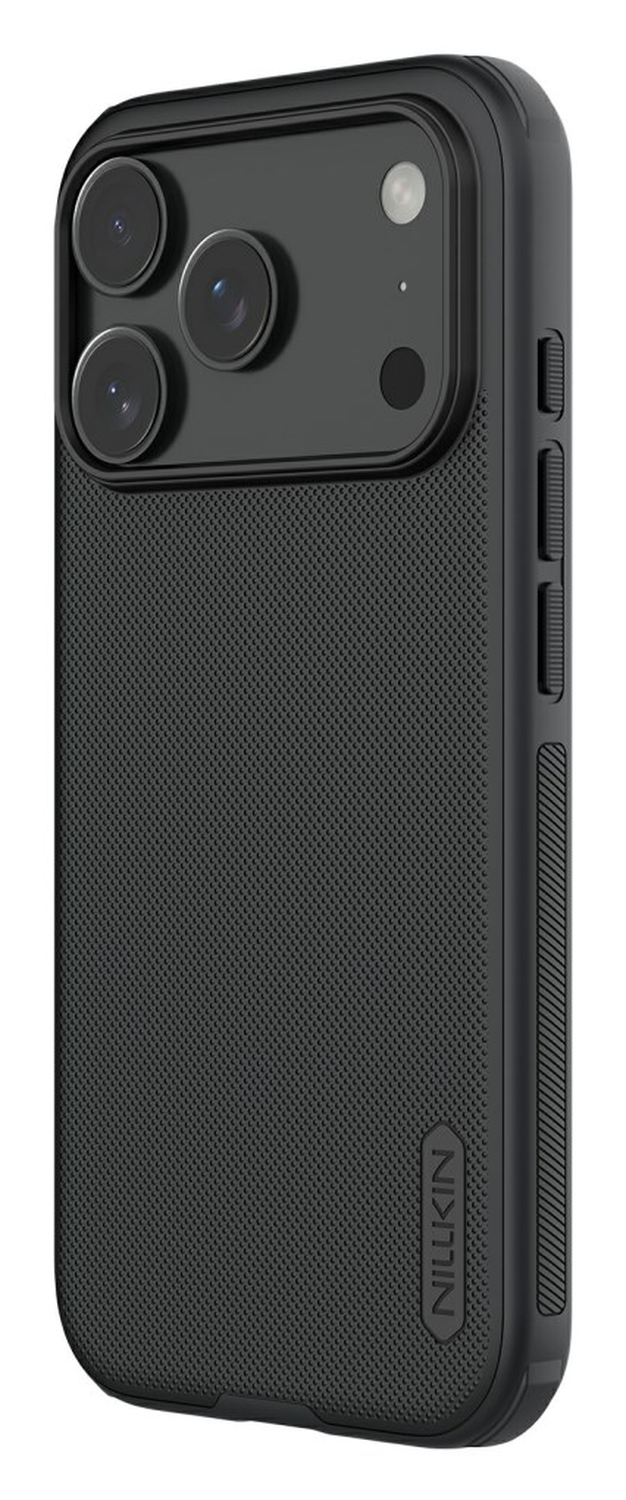 Nillkin Frosted Shield iPhone 17 Pro Hoesje MagSafe Back Cover Zwart afbeelding 2