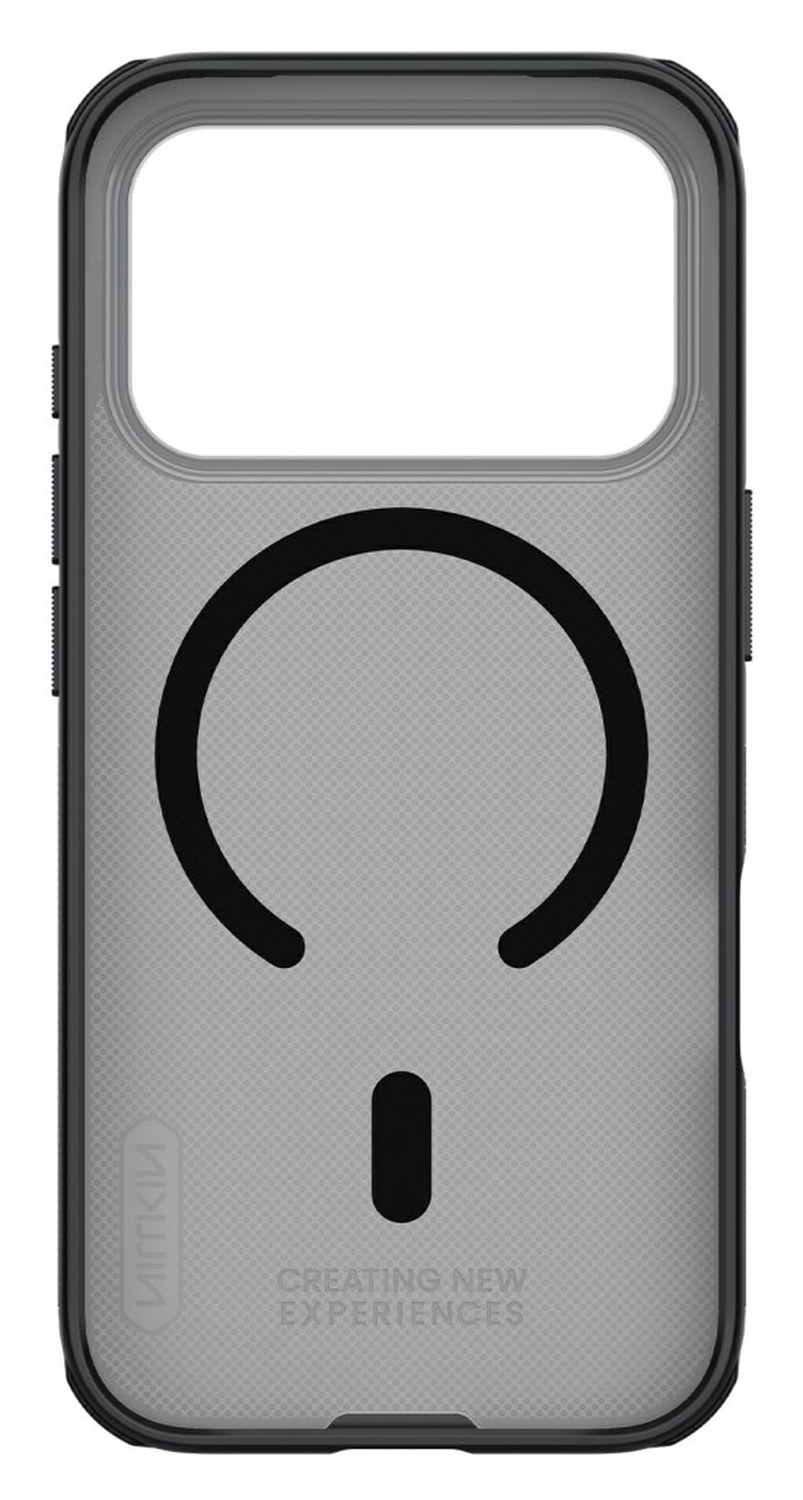 Nillkin Frosted Shield iPhone 17 Pro Hoesje MagSafe Back Cover Transparant Zwart afbeelding 8