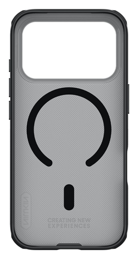 Nillkin Frosted Shield iPhone 17 Pro Hoesje MagSafe Back Cover Transparant Zwart afbeelding 8