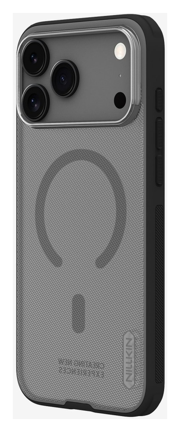 Nillkin Frosted Shield iPhone 17 Pro Max Hoesje MagSafe Transparant Zwart afbeelding 2