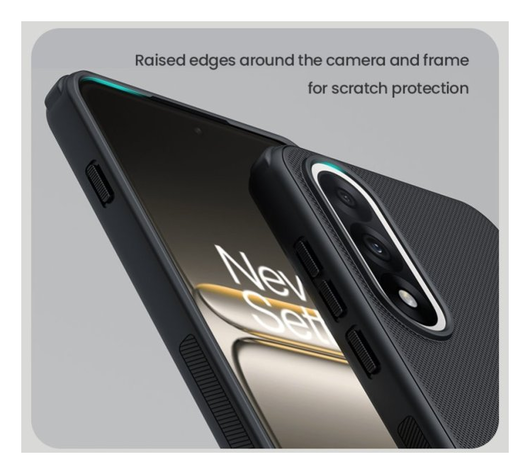 Nillkin Frosted Shield OnePlus Nord 5 Hoesje MagSafe Back Cover Zwart afbeelding 6