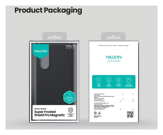 Nillkin Frosted Shield OnePlus Nord 5 Hoesje MagSafe Back Cover Zwart afbeelding 8