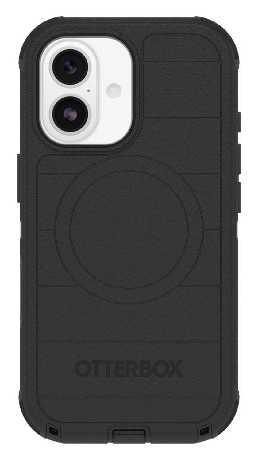 OtterBox Defender Pro MagSafe iPhone 17 Hoesje Back Cover Zwart afbeelding 2