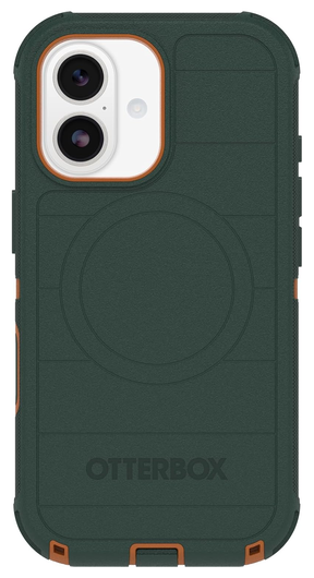 OtterBox Defender Pro MagSafe iPhone 17 Hoesje Back Cover Groen afbeelding 2