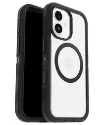 OtterBox Defender Pro XT iPhone 17 Hoesje MagSafe Back Cover Transparant Zwart afbeelding