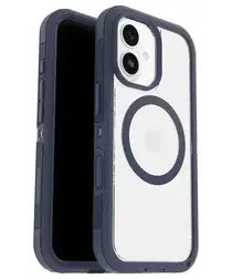 OtterBox Defender Pro XT iPhone 17 Hoesje MagSafe Back Cover Transparant Blauw afbeelding