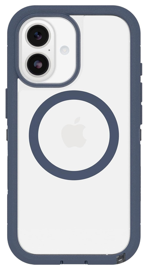 OtterBox Defender Pro XT iPhone 17 Hoesje MagSafe Back Cover Transparant Blauw afbeelding 2