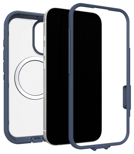 OtterBox Defender Pro XT iPhone 17 Hoesje MagSafe Back Cover Transparant Blauw afbeelding 4