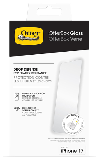 OtterBox Glass Apple iPhone 17 Screen Protector Tempered Glass afbeelding 1