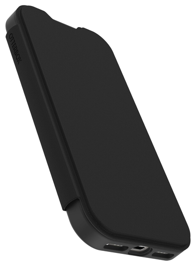 OtterBox React Folio iPhone 17 Hoesje Book Case Transparant Zwart afbeelding 3