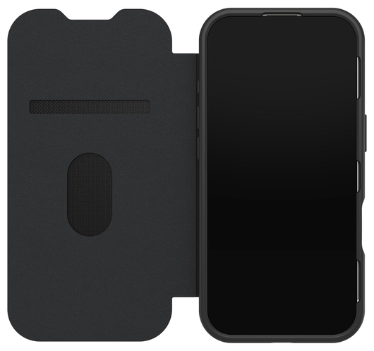 OtterBox React Folio iPhone 17 Hoesje Book Case Transparant Zwart afbeelding 4