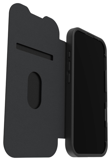 OtterBox React Folio iPhone 17 Hoesje Book Case Transparant Zwart afbeelding 5