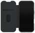 OtterBox React Folio iPhone 17 Hoesje Book Case Transparant Zwart afbeelding 4