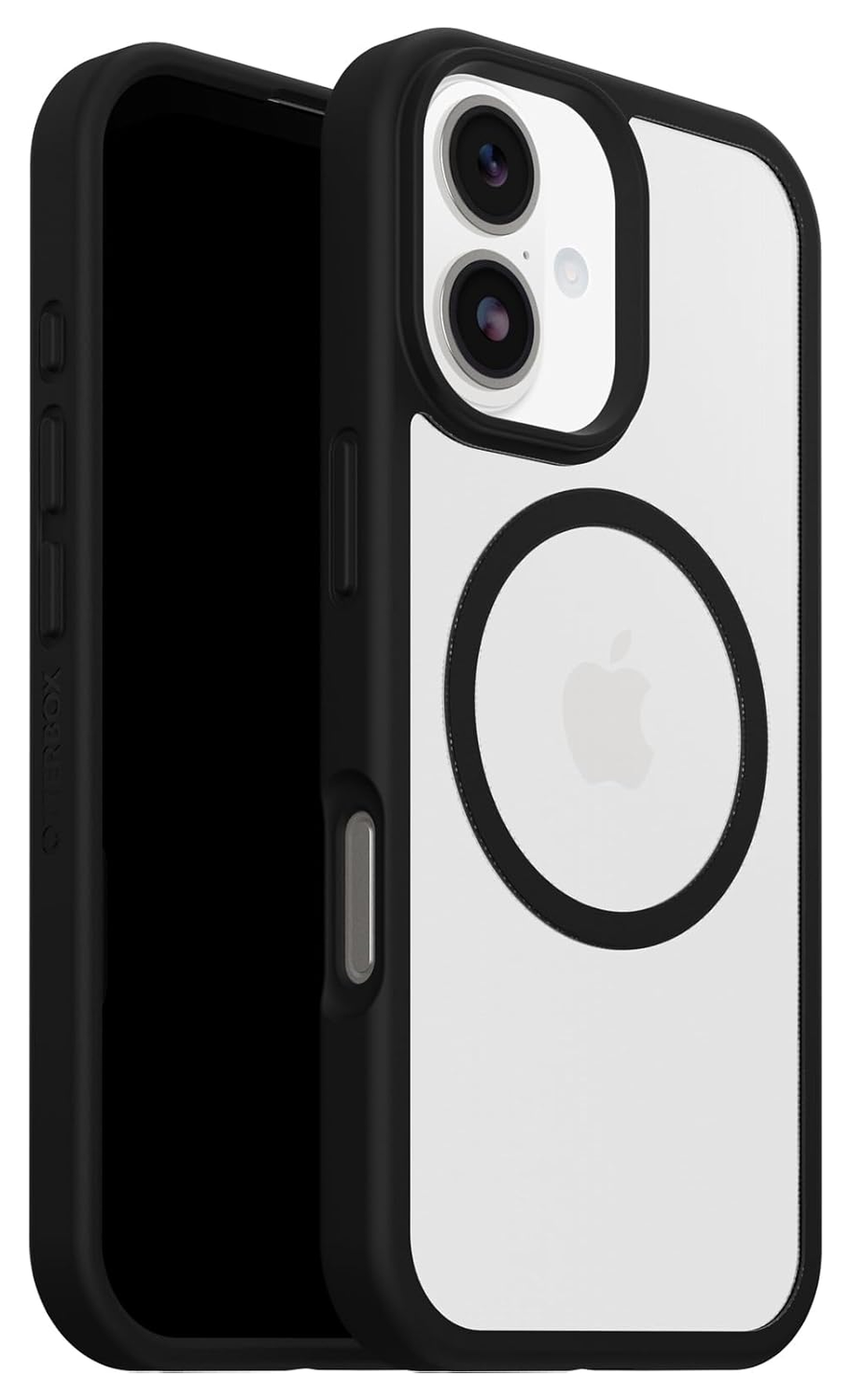 OtterBox React MagSafe Apple iPhone 17 Hoesje Back Cover Zwart Transparant afbeelding 1
