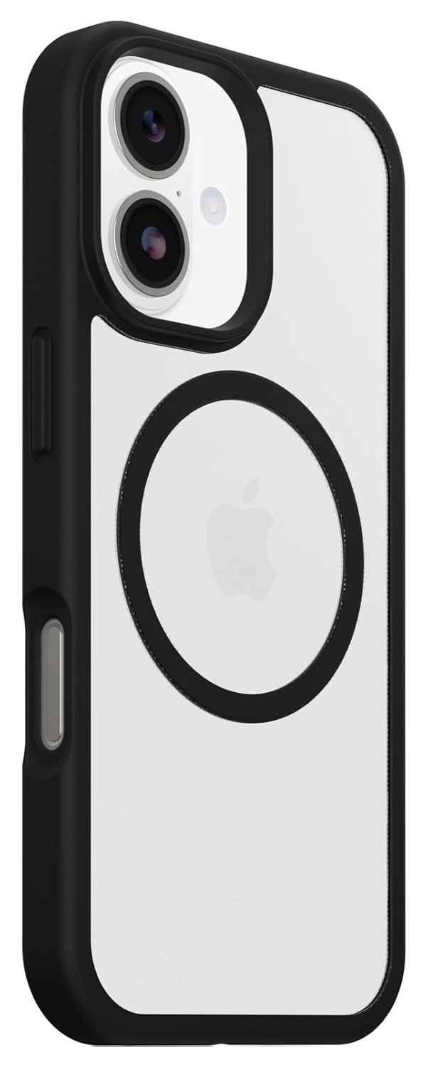 OtterBox React MagSafe Apple iPhone 17 Hoesje Back Cover Zwart Transparant afbeelding 4