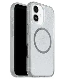 OtterBox React MagSafe Apple iPhone 17 Hoesje Back Cover Glitter Transparant afbeelding