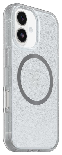 OtterBox React MagSafe Apple iPhone 17 Hoesje Back Cover Glitter Transparant afbeelding 4