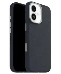 OtterBox Symmetry Cactus Leer MagSafe iPhone 17 Hoesje Blauw afbeelding