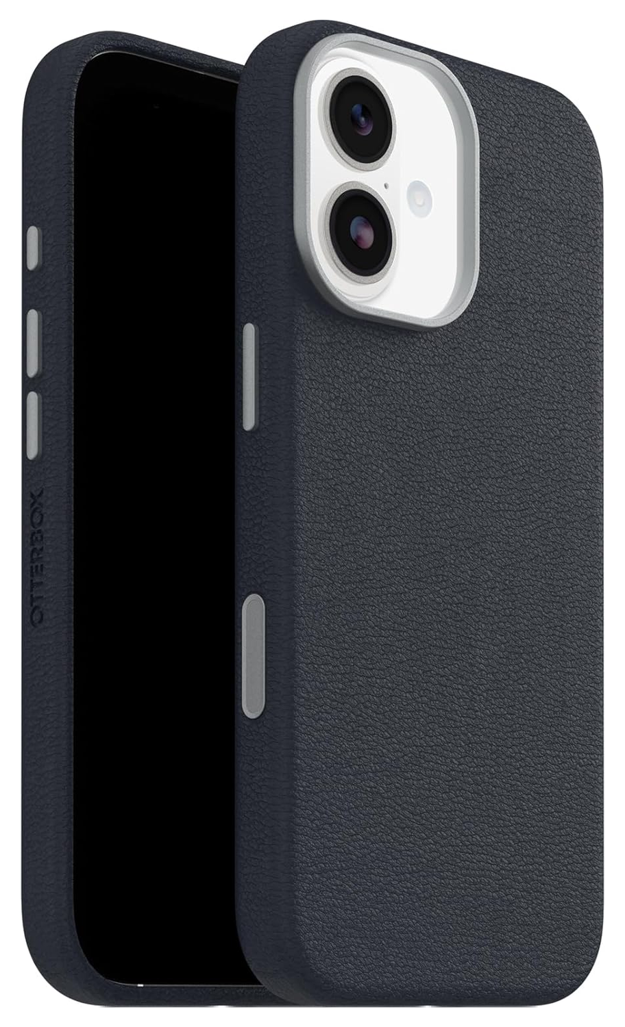 OtterBox Symmetry Cactus Leer MagSafe iPhone 17 Hoesje Blauw afbeelding 1