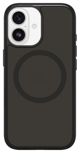 OtterBox Symmetry MagSafe iPhone 17 Hoesje Back Cover Transparant Zwart afbeelding 2