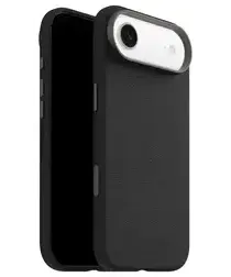 OtterBox Symmetry Cactus Leer MagSafe iPhone Air Hoesje Zwart afbeelding