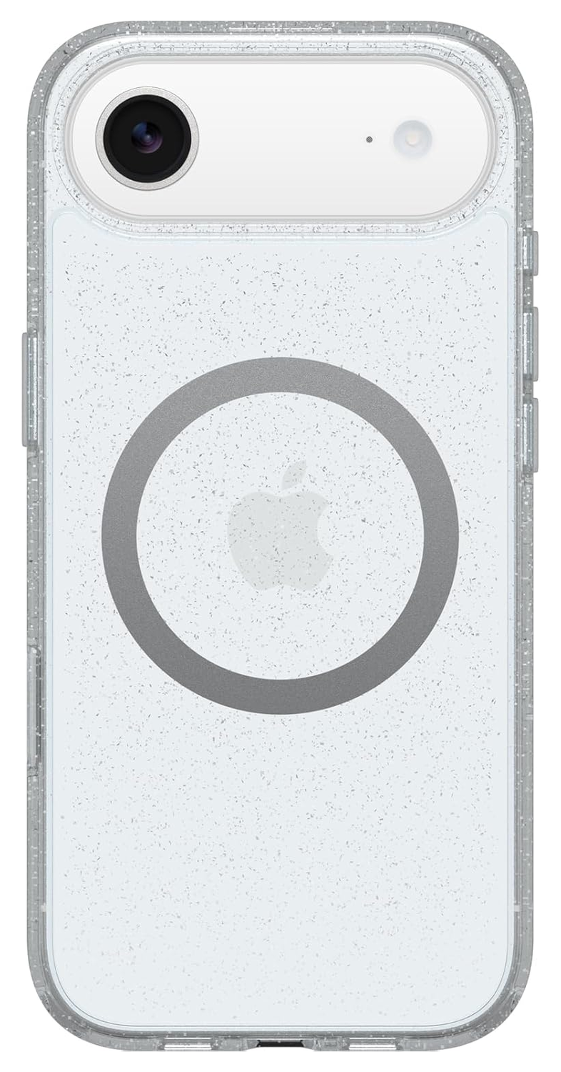 OtterBox Symmetry MagSafe iPhone Air Hoesje Back Cover Glitter Transparant afbeelding 2