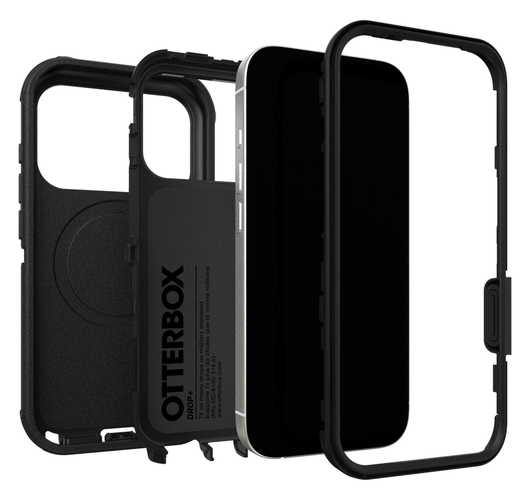 OtterBox Defender Pro MagSafe iPhone 17 Pro Hoesje Back Cover Zwart afbeelding 5