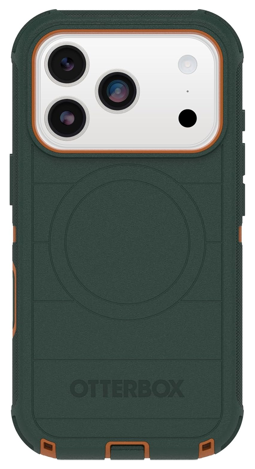 OtterBox Defender Pro MagSafe iPhone 17 Pro Hoesje Back Cover Groen afbeelding 2