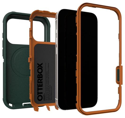 OtterBox Defender Pro MagSafe iPhone 17 Pro Hoesje Back Cover Groen afbeelding 4