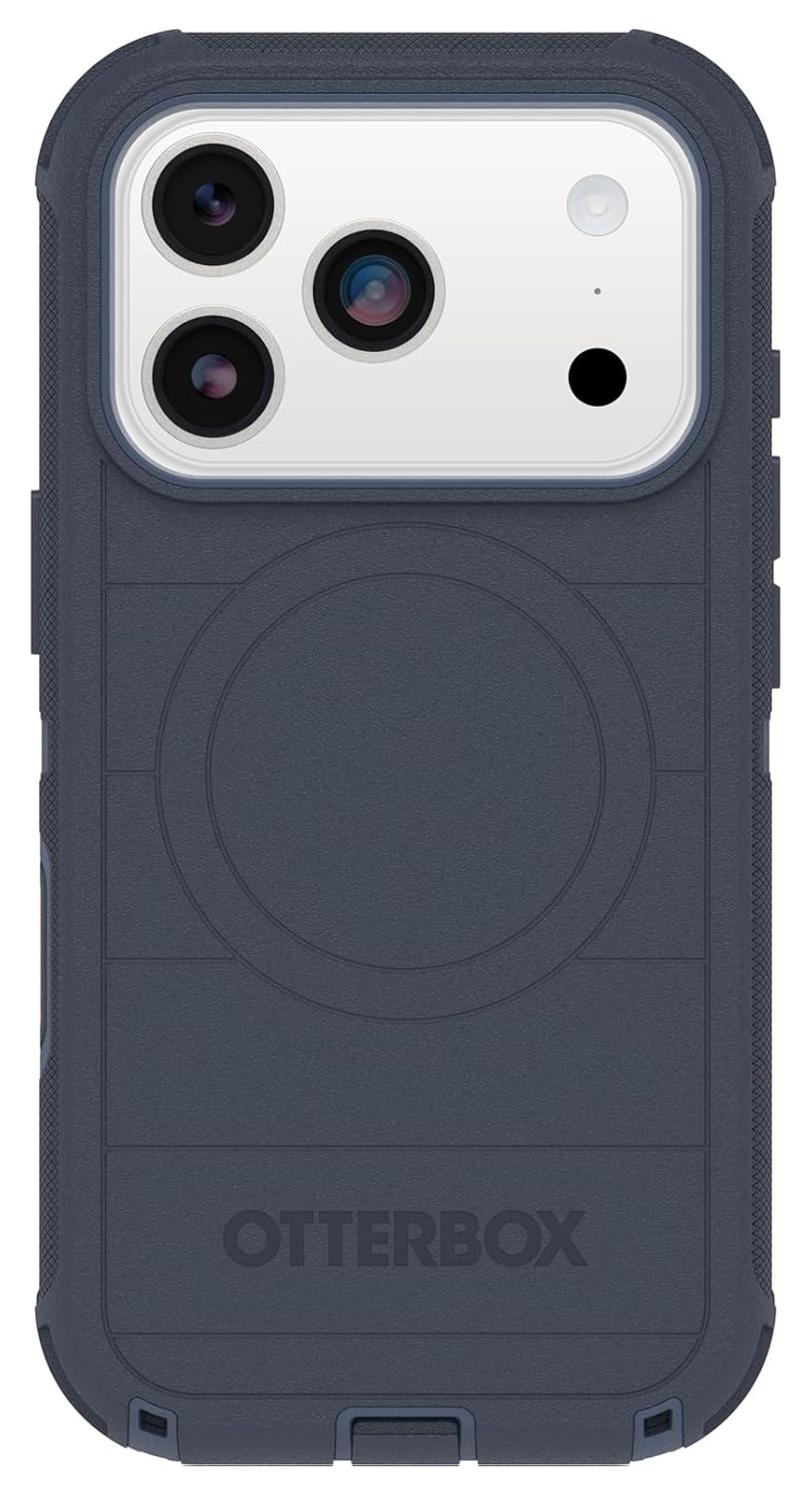 OtterBox Defender Pro MagSafe iPhone 17 Pro Hoesje Back Cover Blauw afbeelding 2