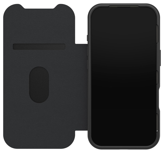 OtterBox React Folio iPhone 17 Pro Hoesje Book Case Transparant Zwart afbeelding 5