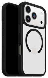 OtterBox React MagSafe Apple iPhone 17 Pro Hoesje Back Cover Zwart Transparant