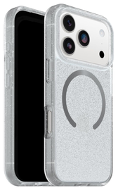 OtterBox React MagSafe Apple iPhone 17 Pro Hoesje Back Cover Glitter Transparant