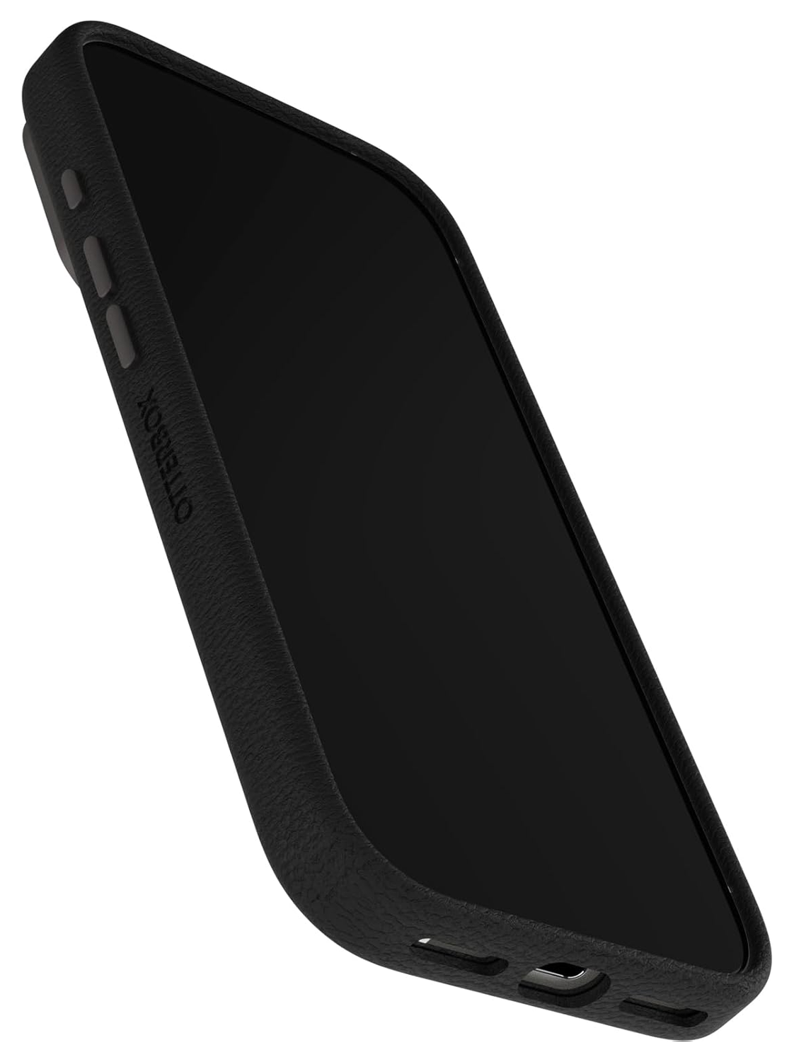 OtterBox Symmetry Cactus Leer MagSafe iPhone 17 Pro Hoesje Zwart afbeelding 3
